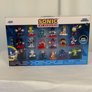 Sonic the Hedgehog Nano Metalfigs 18-Pack Die-Cast Sealed